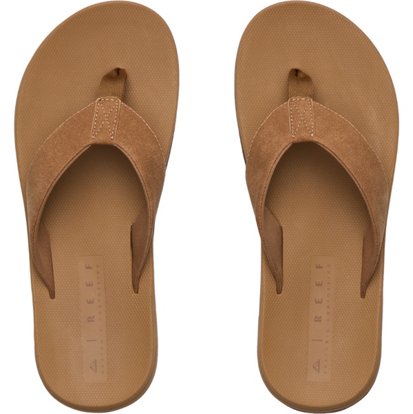 2026 Reef Mens The Nox Flip Flops CJ9278 - Tobacco